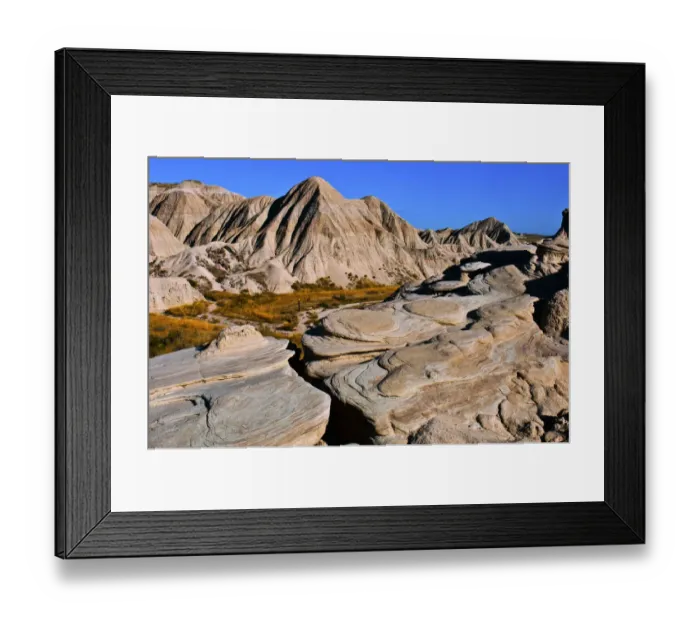 Framed Print : North America, USA, Nebraska, Crawford, Toadstool Geologic Park, Swirling Rock Patterns Framed Print : North America, USA, Nebraska, Crawford, Toadstool Geologic Park, Swirling Rock Patterns