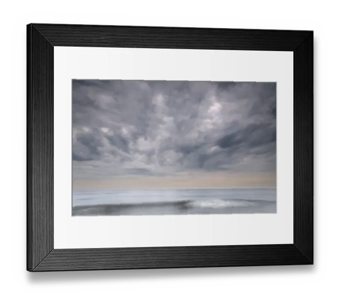 Framed Print : USA, New Jersey, Cape May National Seashore. Stormy seascape at sunrise. Credit as Framed Print : USA, New Jersey, Cape May National Seashore. Stormy seascape at sunrise. Credit as