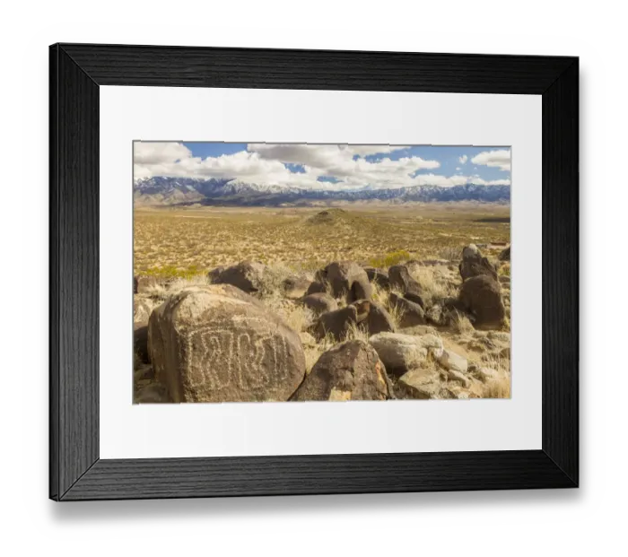 Framed Print : USA, New Mexico, Three Rivers Petroglyph Site Framed Print : USA, New Mexico, Three Rivers Petroglyph Site