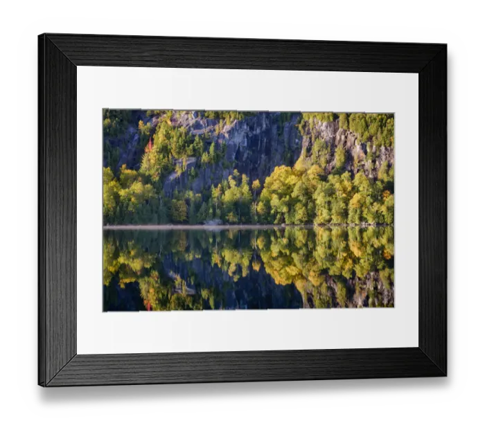 Framed Print : USA, New York State. Autumn reflections in Chapel Pond, Adirondack Mountains Framed Print : USA, New York State. Autumn reflections in Chapel Pond, Adirondack Mountains