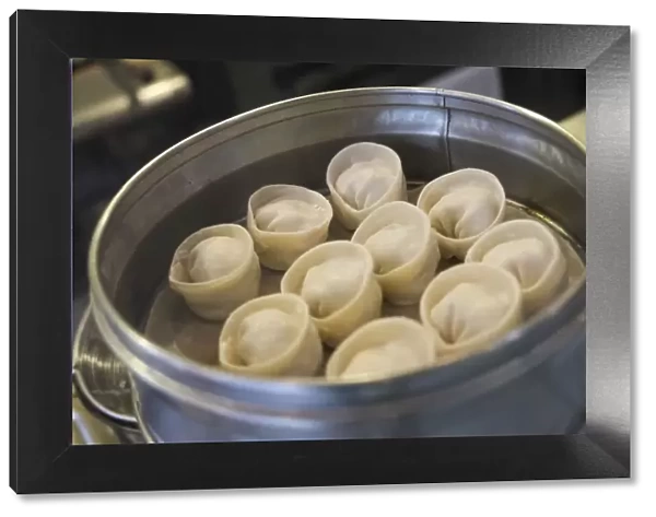 Korean mandu dumpling, New York City, New York, USA