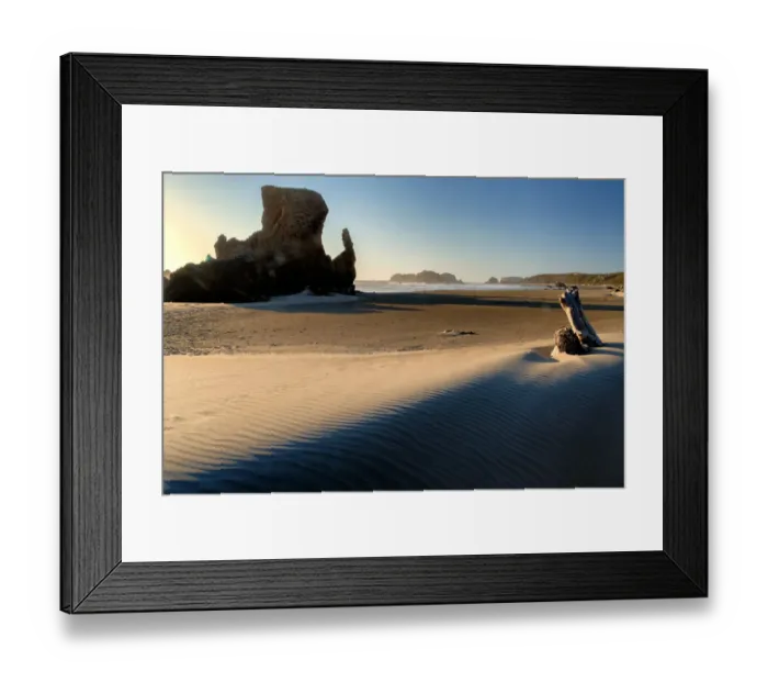 Framed Print : USA, Oregon, Bandon. Beach landscape. Credit as: Jay O Brien  /  Jaynes Gallery  /  DanitaDelimont
