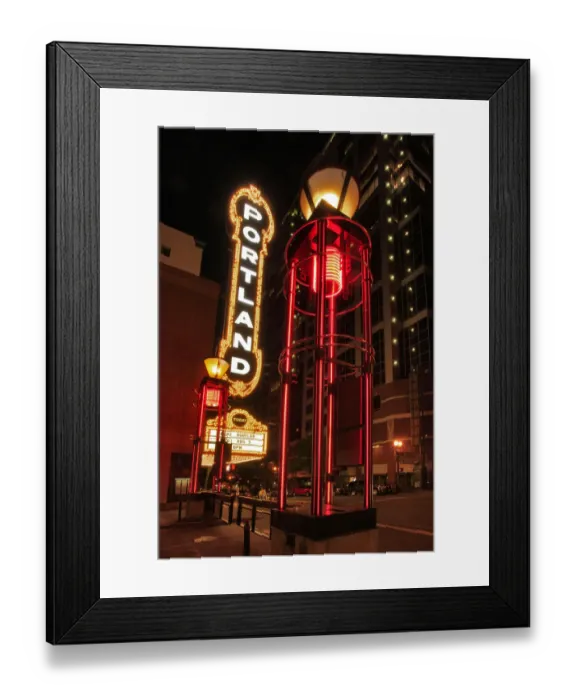 Framed Print : USA, Oregon, Portland. Sign outside Arlene Schnitzer Hall Framed Print : USA, Oregon, Portland. Sign outside Arlene Schnitzer Hall