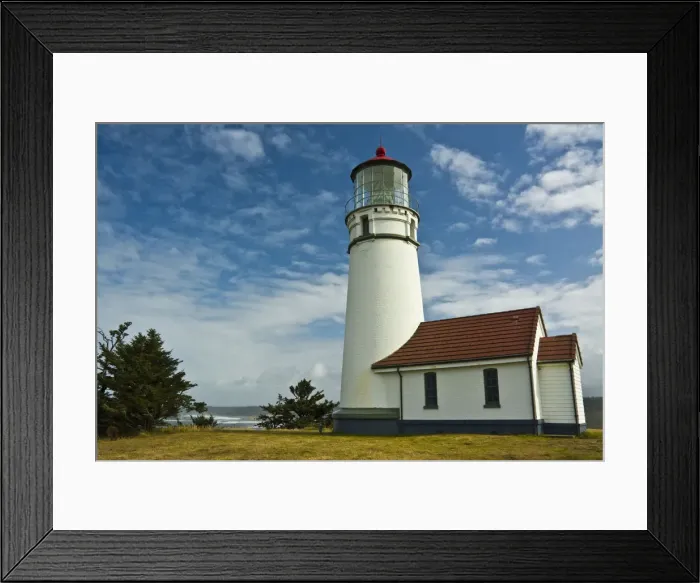 Framed Print : Cape Blanco Lighthouse, Cape Blanco State Park, Oregon, USA