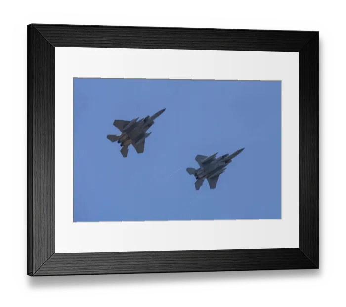 Framed Print : USA, Oregon, Hillsboro, F-15C Eagles at the Oregon International Airshow Framed Print : USA, Oregon, Hillsboro, F-15C Eagles at the Oregon International Airshow