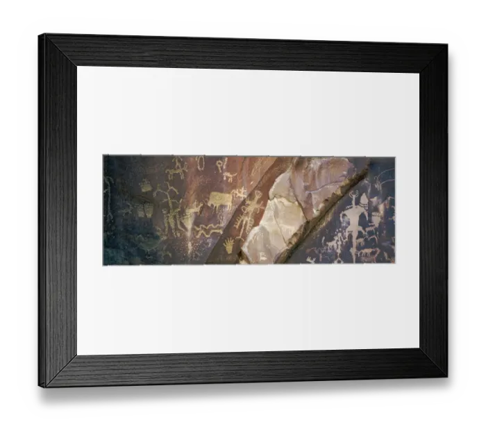 Framed Print : Petroglyphs, Utah Framed Print : Petroglyphs, Utah