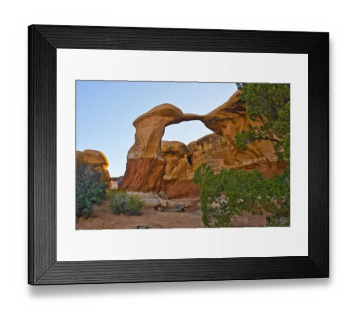 Framed Print : North America, USA, Utah, Grand Staircase  /  Escalante, Hole in the rock Road, Devils Garden