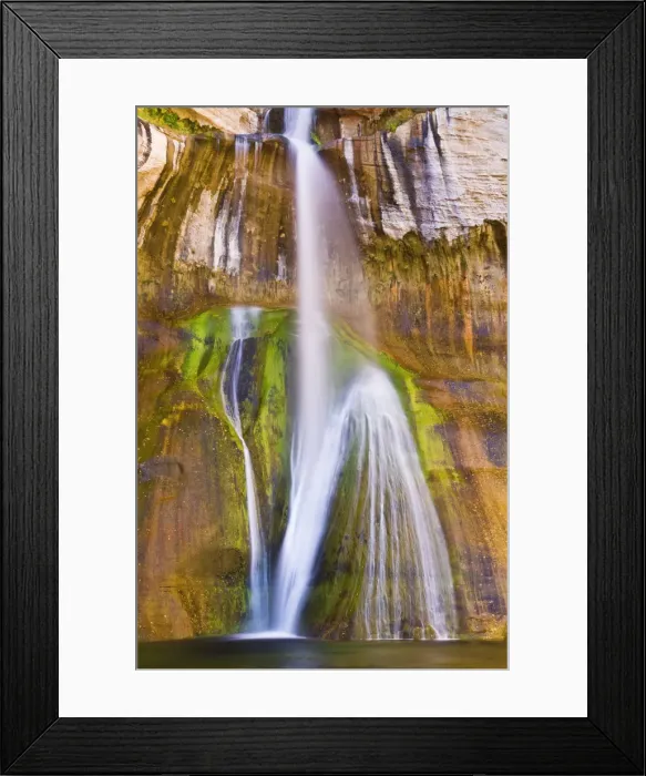 Framed Print : Lower Calf Creek Falls, Grand Staircase-Escalante National Monument, Utah USA Framed Print : Lower Calf Creek Falls, Grand Staircase-Escalante National Monument, Utah USA
