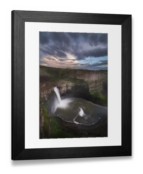 Framed Print : USA, Washington. Palouse Falls at sunset. Credit as: Don Grall / Jaynes Gallery / DanitaDelimont Framed Print : USA, Washington. Palouse Falls at sunset. Credit as: Don Grall / Jaynes Gallery / DanitaDelimont
