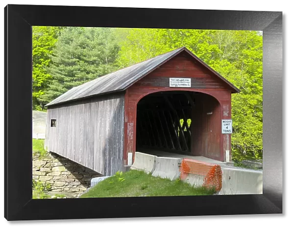 Green River Bridge, Green River, Guilford, Vermont, United States, North America