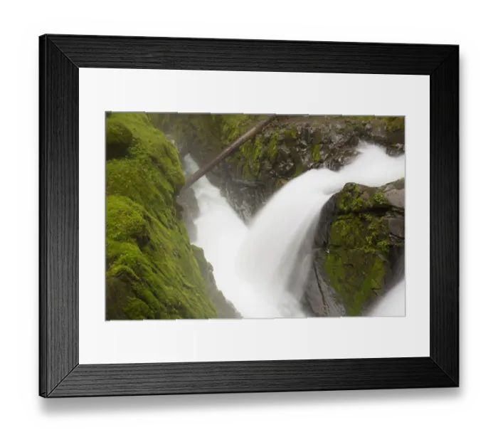 Framed Print : USA, Washington. Sol duc Falls in Olympic National Park Framed Print : USA, Washington. Sol duc Falls in Olympic National Park