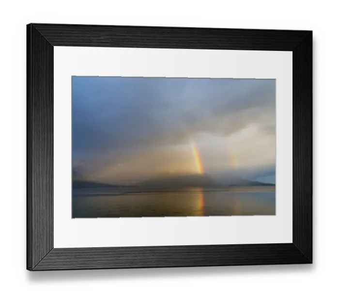 Framed Print : USA, Washington, Seabeck. Rainbow over Hood Canal Framed Print : USA, Washington, Seabeck. Rainbow over Hood Canal