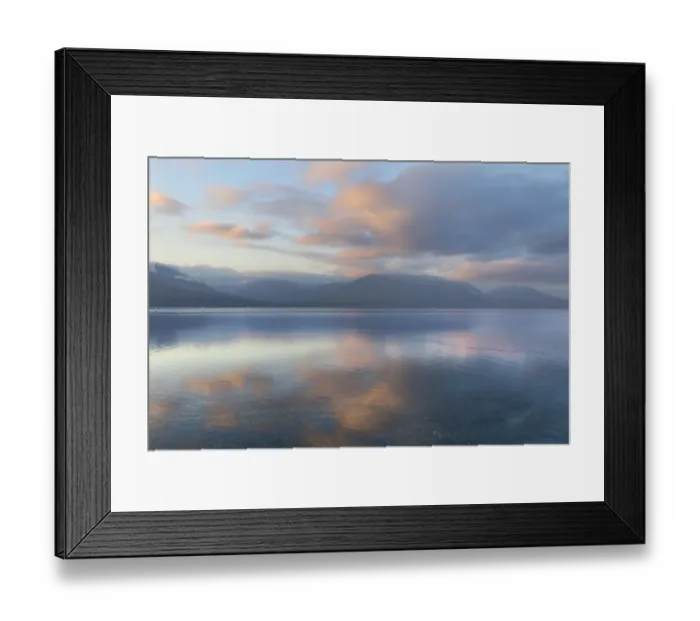 Framed Print : USA, Washington, Seabeck. Winter sunset on Hood Canal Framed Print : USA, Washington, Seabeck. Winter sunset on Hood Canal