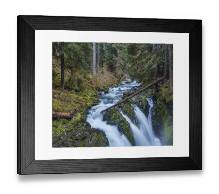 Framed Print : Sol Duc Falls in Olympic National Park, Washinton, USA Framed Print : Sol Duc Falls in Olympic National Park, Washinton, USA