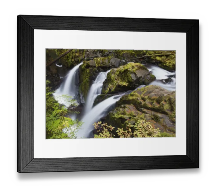 Framed Print : Sol Duc Falls; Olympic National Park Framed Print : Sol Duc Falls; Olympic National Park