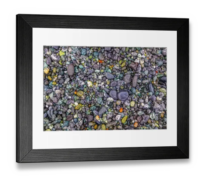 Framed Print : Point of the Arches, Olympic National Park, WA Coast, USA. Pebbles and rocks on the beach Framed Print : Point of the Arches, Olympic National Park, WA Coast, USA. Pebbles and rocks on the beach