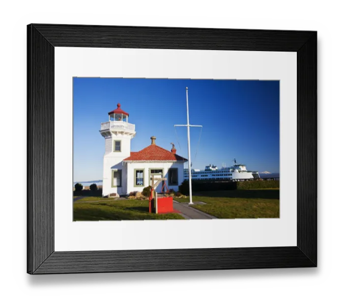 Framed Print : North America; USA; Washinton; Mukliteo; Mukliteo Lighthouse Framed Print : North America; USA; Washinton; Mukliteo; Mukliteo Lighthouse
