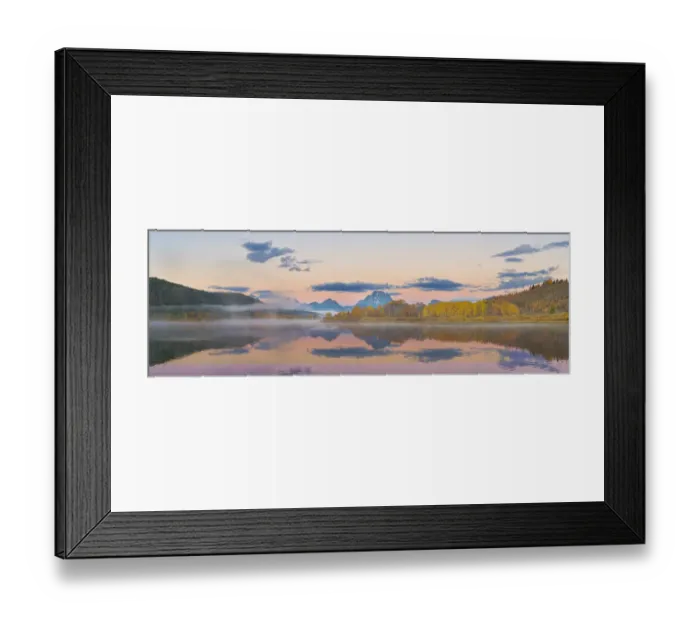 Framed Print : 67545-08813 Sunrise at Oxbow Bend in fall, Grand Teton National Park, WY Framed Print : 67545-08813 Sunrise at Oxbow Bend in fall, Grand Teton National Park, WY