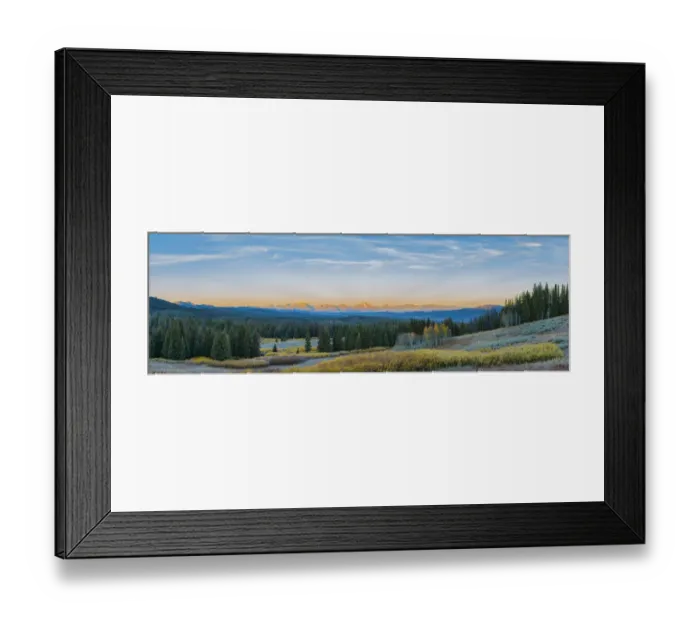 Framed Print : 67545-08804 View of the Grand Teton Mountains from Togwotee Pass Overlook, WY Framed Print : 67545-08804 View of the Grand Teton Mountains from Togwotee Pass Overlook, WY