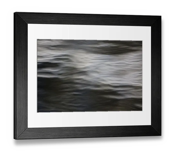 Framed Print : Abstract impressions of water and reflections