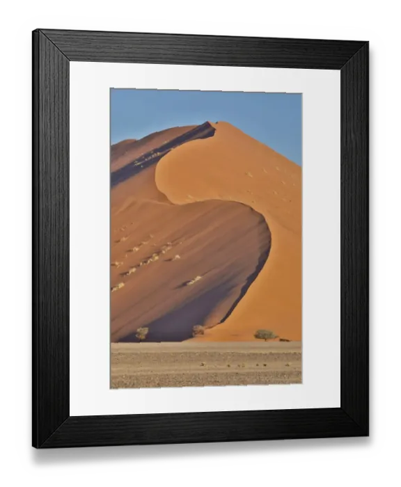 Framed Print : Morning light on the sand dunes of Sossusvlei, Namibia Framed Print : Morning light on the sand dunes of Sossusvlei, Namibia