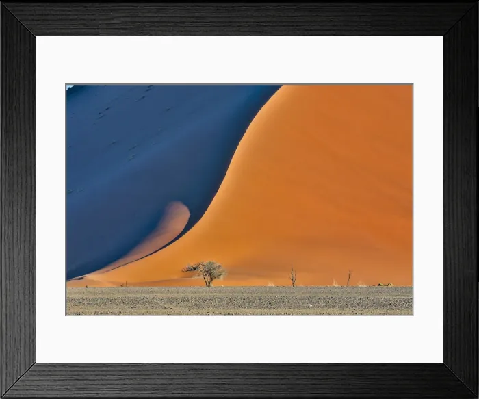 Framed Print : Africa, Namibia, Sossusvlei. Dune in the afternoon