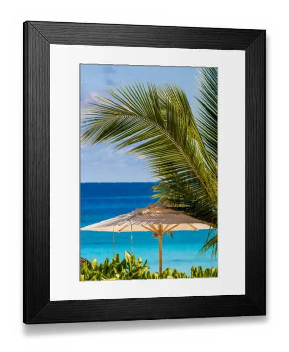 Framed Print : Petit Anse Beach at the Four Seasons Resort, Mahe, Republic of Seychelles, Indian Ocean