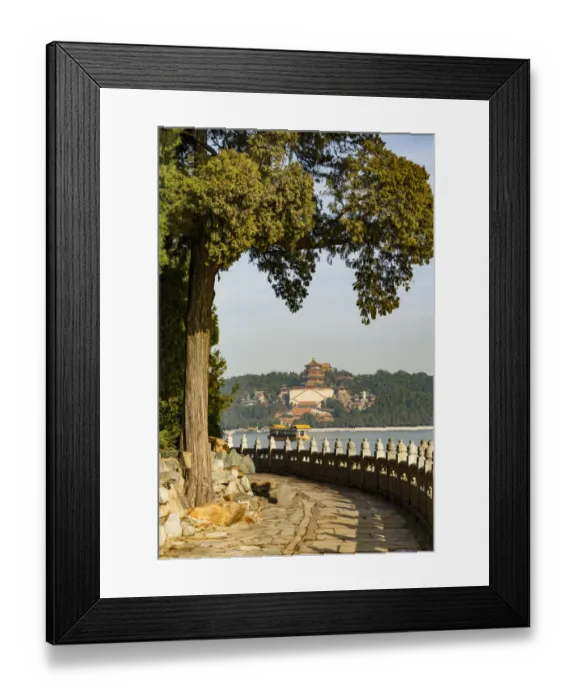 Framed Print : Summer Palace above Kunming Lake, Beijing, China Framed Print : Summer Palace above Kunming Lake, Beijing, China