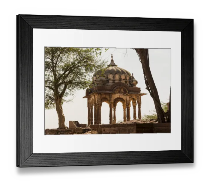 Framed Print : India, Rajasthan, Jodhpur. No Water No Life expedition, Mehrangarh Fort (built circa Framed Print : India, Rajasthan, Jodhpur. No Water No Life expedition, Mehrangarh Fort (built circa
