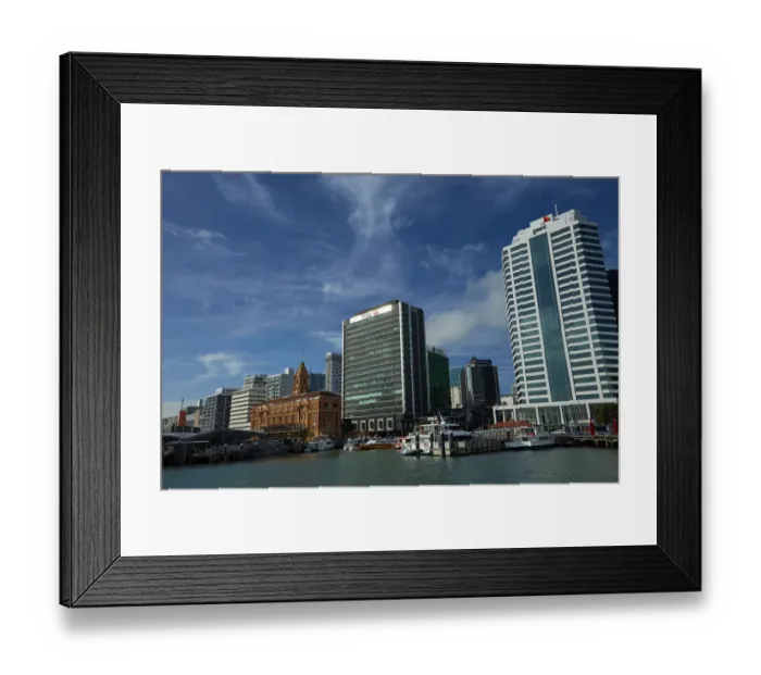 Framed Print : Auckland Ferry Terminal, and historic Ferry Building, Auckland waterfront, North Island Framed Print : Auckland Ferry Terminal, and historic Ferry Building, Auckland waterfront, North Island