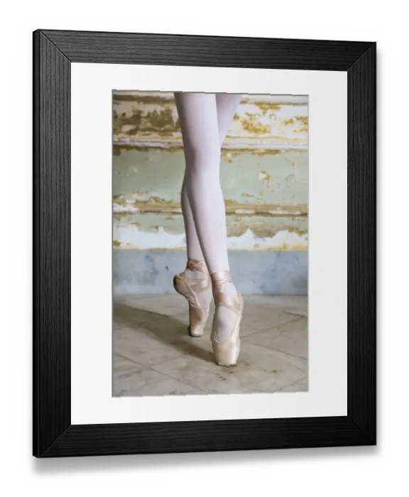 Framed Print : Cuba, Havana. Ballet position of ballerinas legs and feet Framed Print : Cuba, Havana. Ballet position of ballerinas legs and feet