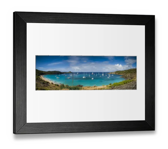 Framed Print : French West Indies, St-Barthelemy. Colombier, Anse de Colombier bay and beach Framed Print : French West Indies, St-Barthelemy. Colombier, Anse de Colombier bay and beach