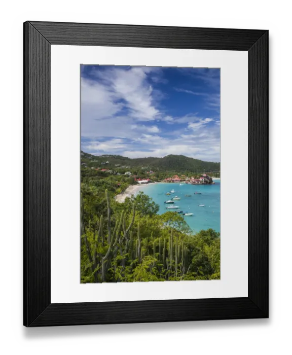 Framed Print : French West Indies, St-Barthelemy. Baie de Saint Jean Framed Print : French West Indies, St-Barthelemy. Baie de Saint Jean
