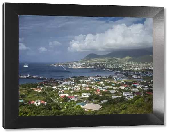 St. Kitts and Nevis, St. Kitts. Basseterre, morning