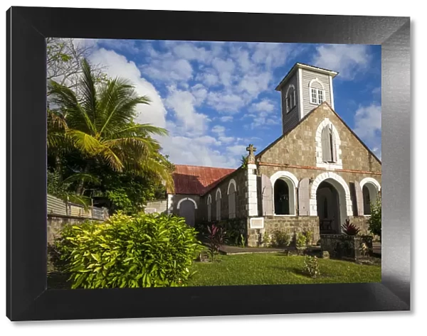 St. Kitts and Nevis, Nevis. Charlestown, St. Pauls Anglican Church exterior