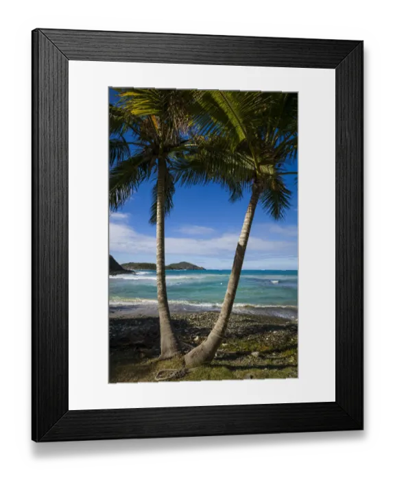 Framed Print : U. S. Virgin Islands, St. Thomas. View of Dorothea Bay