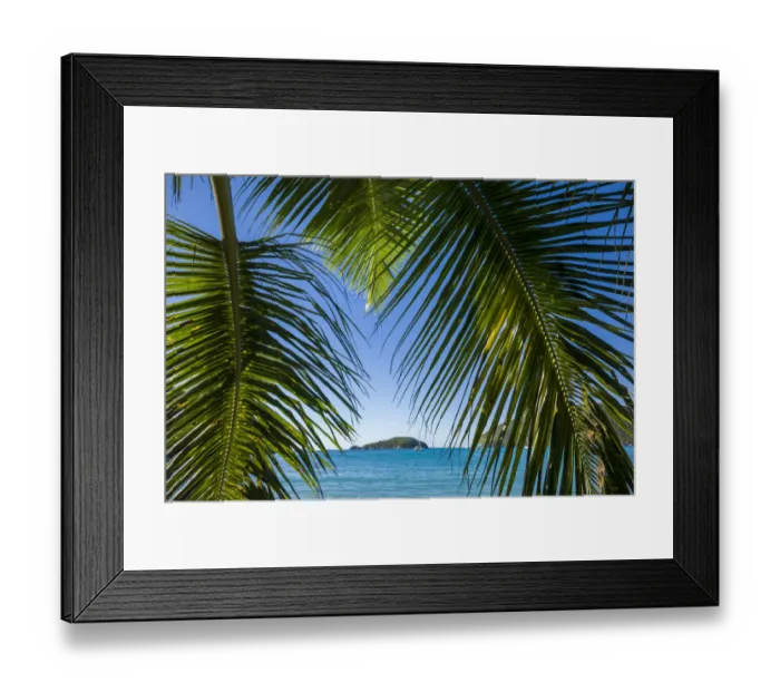 Framed Print : U. S. Virgin Islands, St. John. Trunk Bay and beach Framed Print : U. S. Virgin Islands, St. John. Trunk Bay and beach