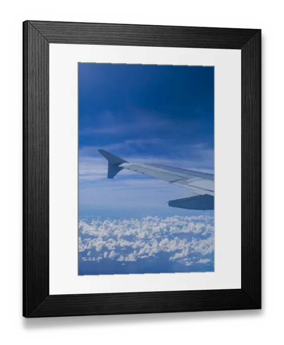 Framed Print : U. S. Virgin Islands, St. Thomas. Window view from jet airliner Framed Print : U. S. Virgin Islands, St. Thomas. Window view from jet airliner