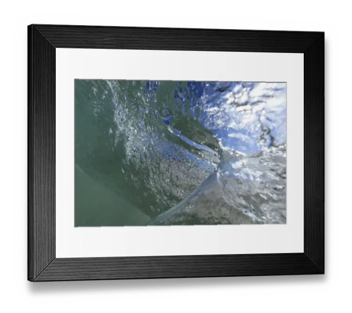 Framed Print : Fisheye view of wave breaks at Hapuna Beach, Big Island, Hawaii Framed Print : Fisheye view of wave breaks at Hapuna Beach, Big Island, Hawaii