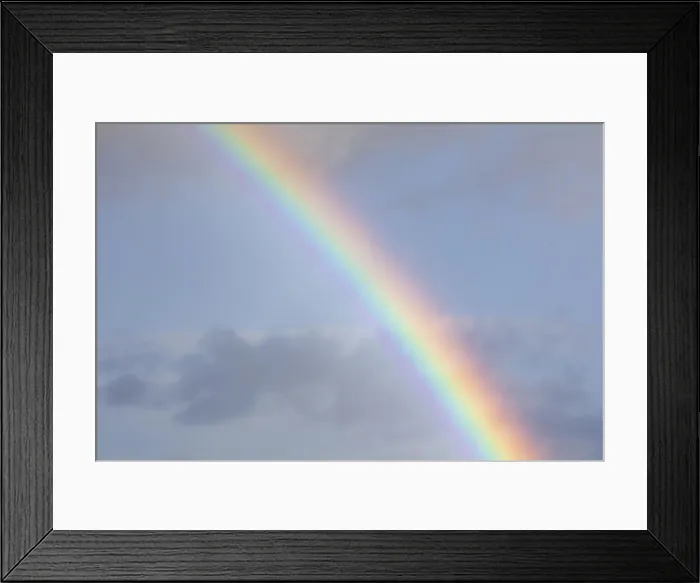 Framed Print : USA, Washington State, Seabeck. Close-up of rainbow Framed Print : USA, Washington State, Seabeck. Close-up of rainbow