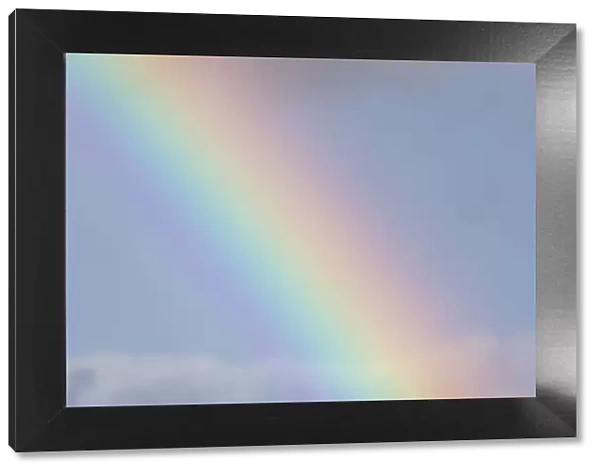 USA, Washington State, Seabeck. Close-up of rainbow