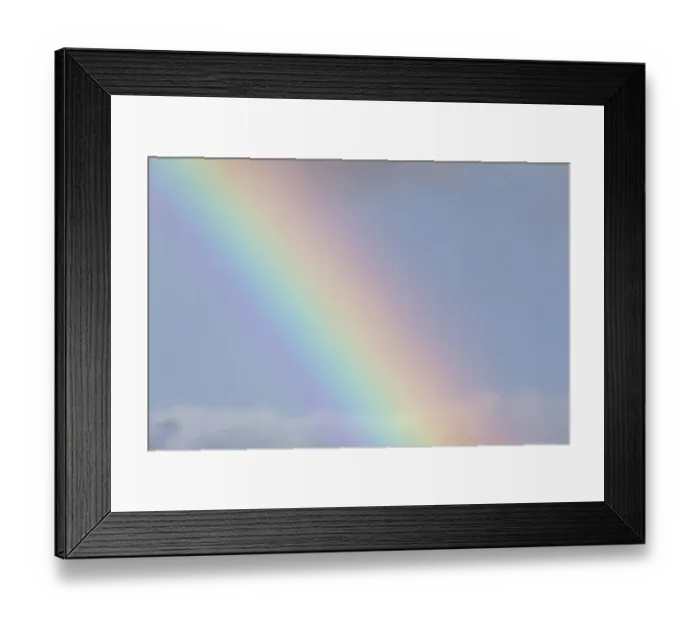 Framed Print : USA, Washington State, Seabeck. Close-up of rainbow Framed Print : USA, Washington State, Seabeck. Close-up of rainbow