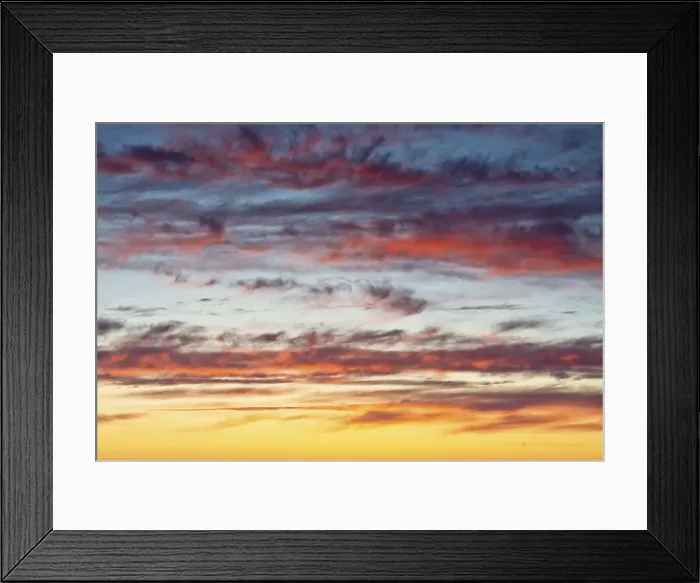 Framed Print : Sunset sky, Heceta Beach, Oregon Coast, Oregon, USA Framed Print : Sunset sky, Heceta Beach, Oregon Coast, Oregon, USA