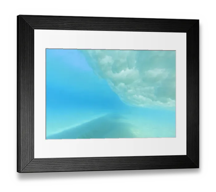 Framed Print : Fisheye view of wave breaks at Kua Beach, North of Kona, Big Island, Hawaii Framed Print : Fisheye view of wave breaks at Kua Beach, North of Kona, Big Island, Hawaii