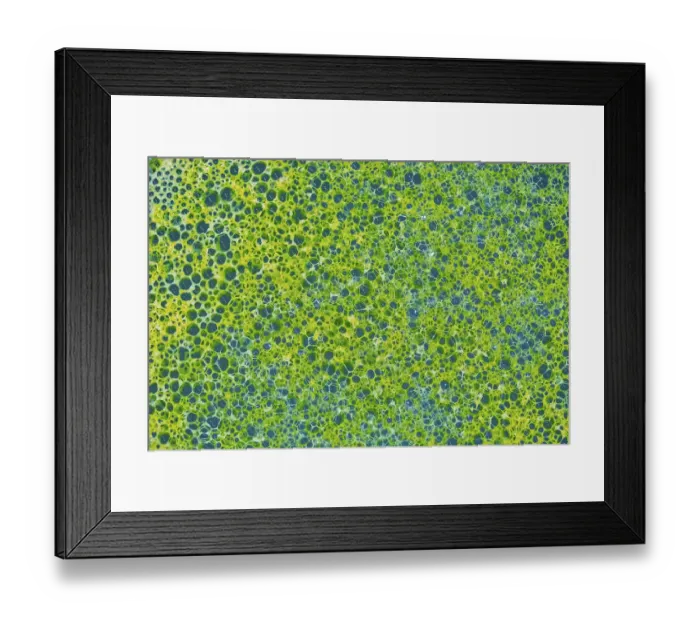 Framed Print : Foamy texture Framed Print : Foamy texture
