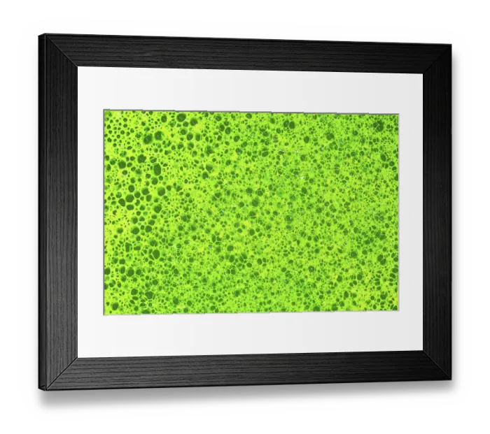 Framed Print : Foamy texture Framed Print : Foamy texture