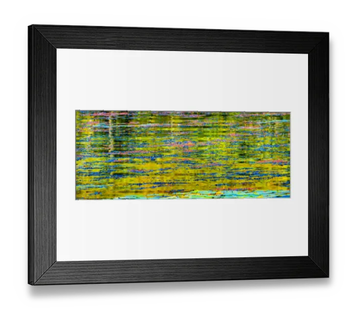 Framed Print : Abstract reflection of Lake Washington. Kirkland, Washington State Framed Print : Abstract reflection of Lake Washington. Kirkland, Washington State