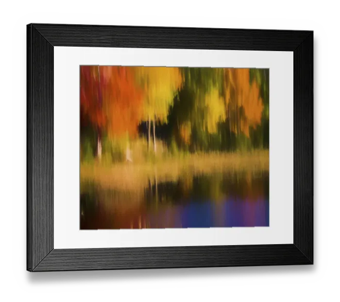 Framed Print : Abstract Fall