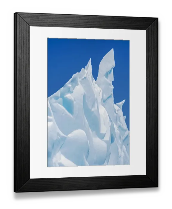 Framed Print : Canada, Newfoundland, St. Anthony. Icebergs in Atlantic Ocean Framed Print : Canada, Newfoundland, St. Anthony. Icebergs in Atlantic Ocean