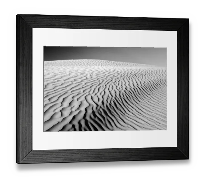 Framed Print : Canada, Saskatchewan, Great Sand Hills. Sand dune patterns